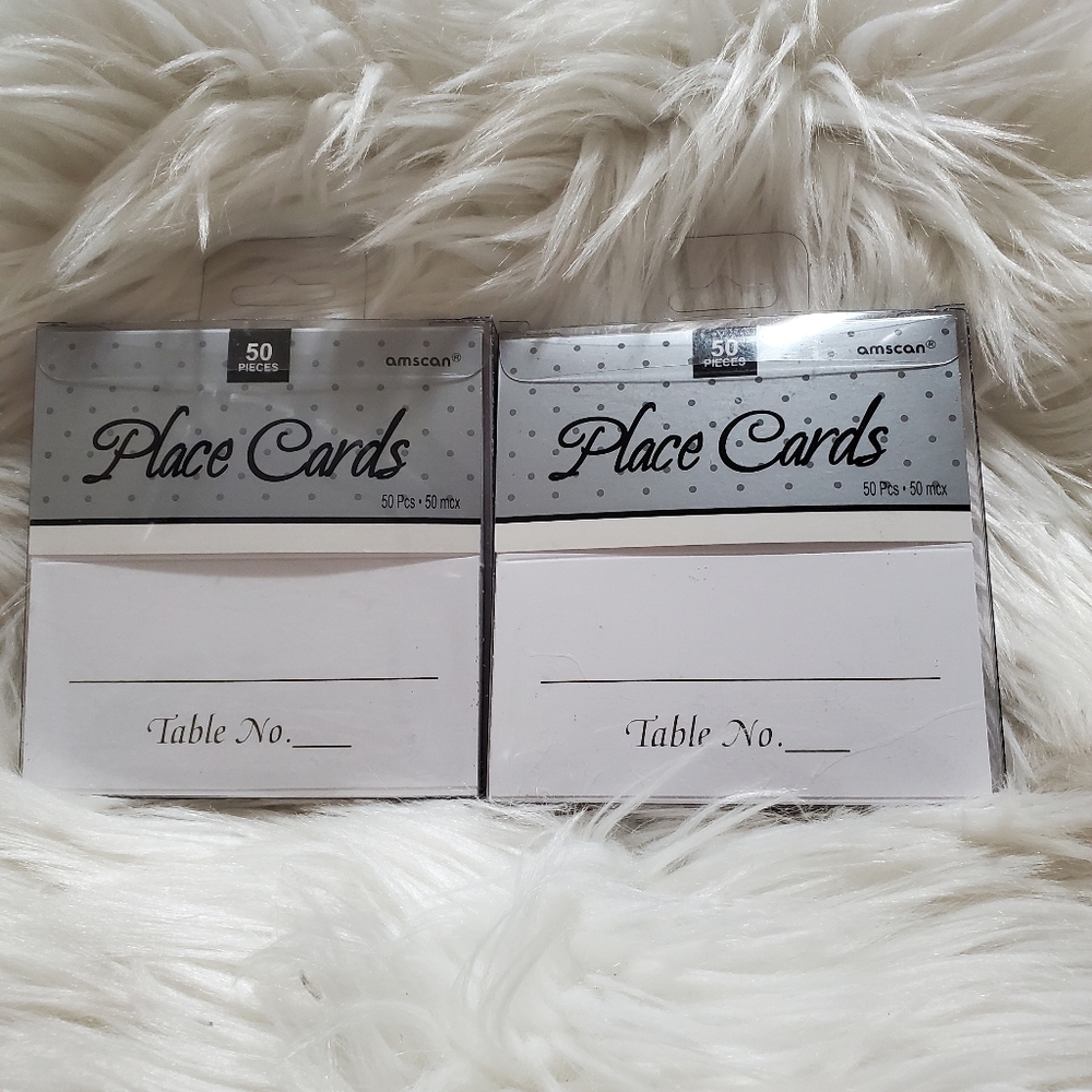🦋 5/$25 Table place cards